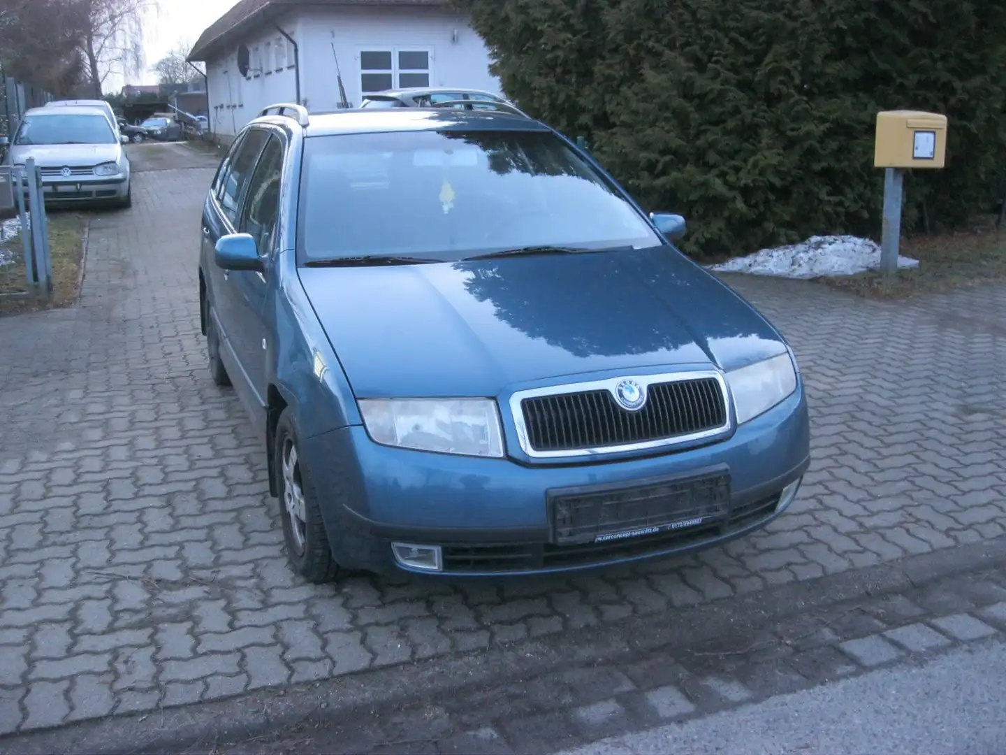 Skoda Fabia Fabia Combi 1.4 16V Grün - 1