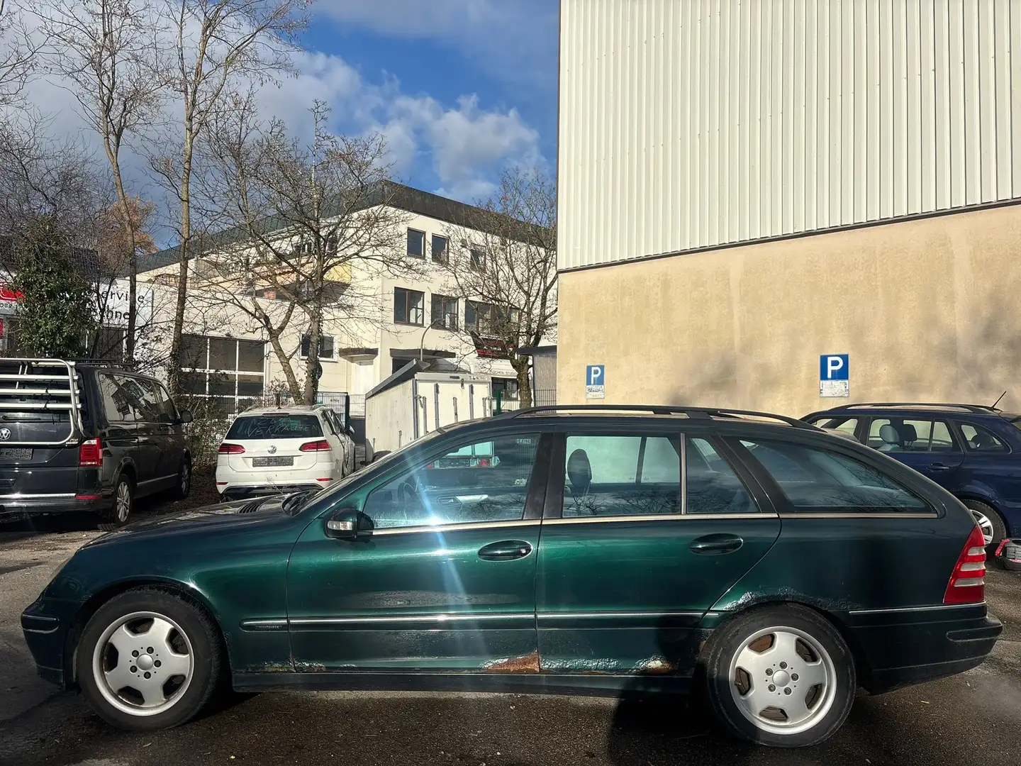 Mercedes-Benz C 270 C 270 T CDI (Check-Heft!!) Voll Fahrbereit! Grün - 2