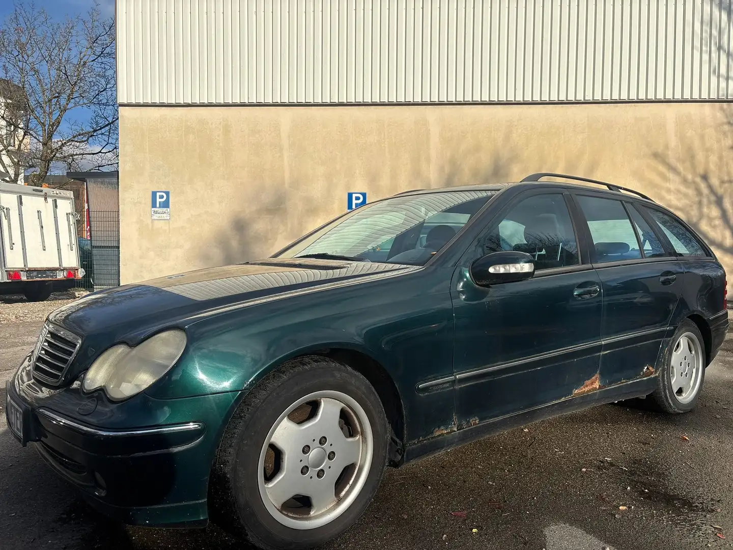 Mercedes-Benz C 270 C 270 T CDI (Check-Heft!!) Voll Fahrbereit! Grün - 1