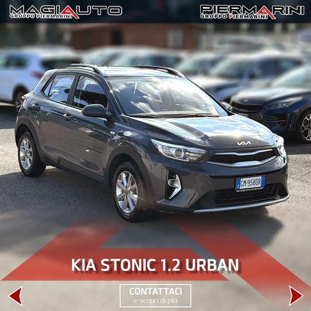 Kia Stonic 1.2 DPI Urban Grigio - 1