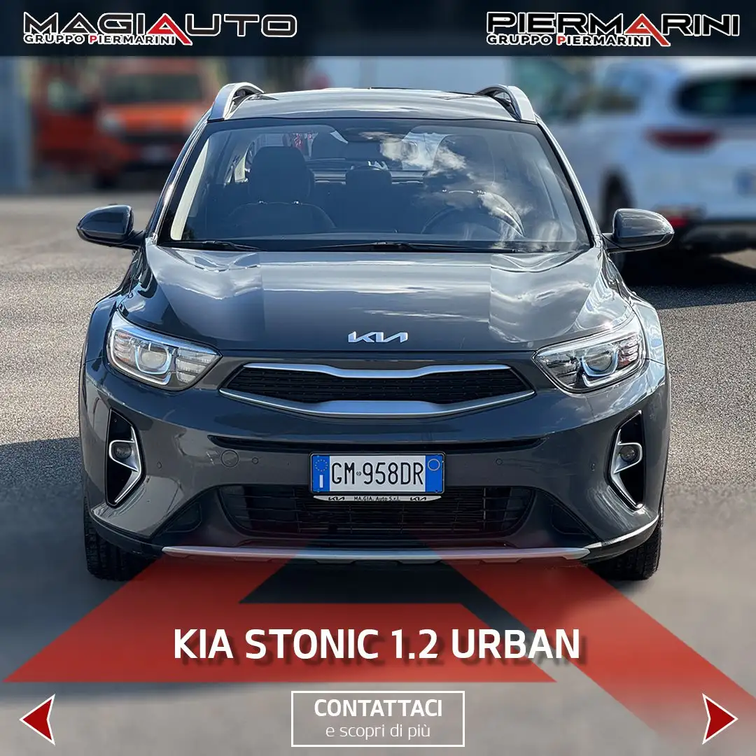 Kia Stonic 1.2 DPI Urban Grigio - 2