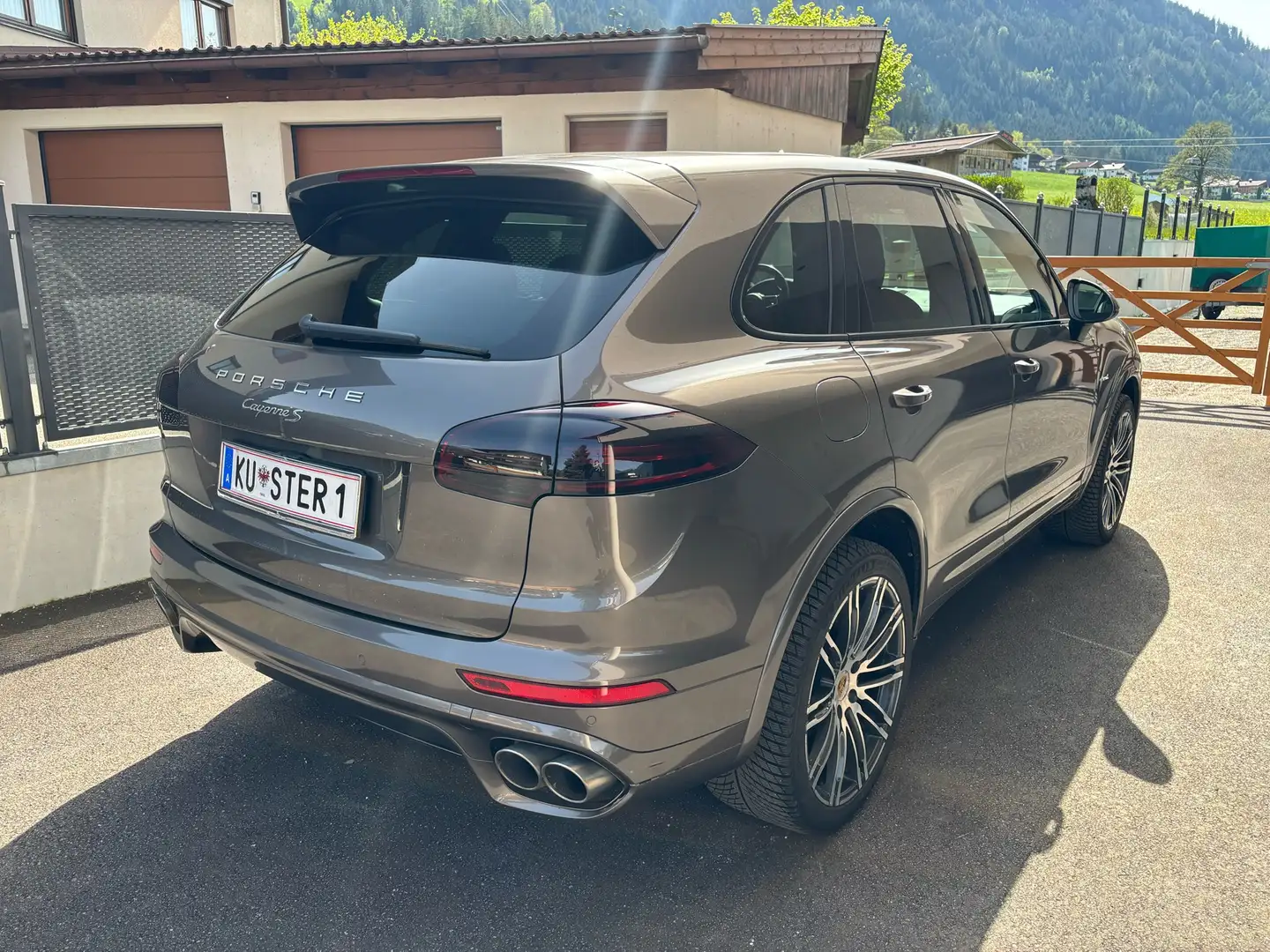 Porsche Cayenne S Diesel Barna - 2