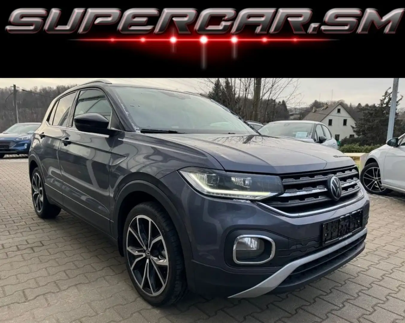 Volkswagen T-Cross DSG LED ACC 18 Grigio - 1