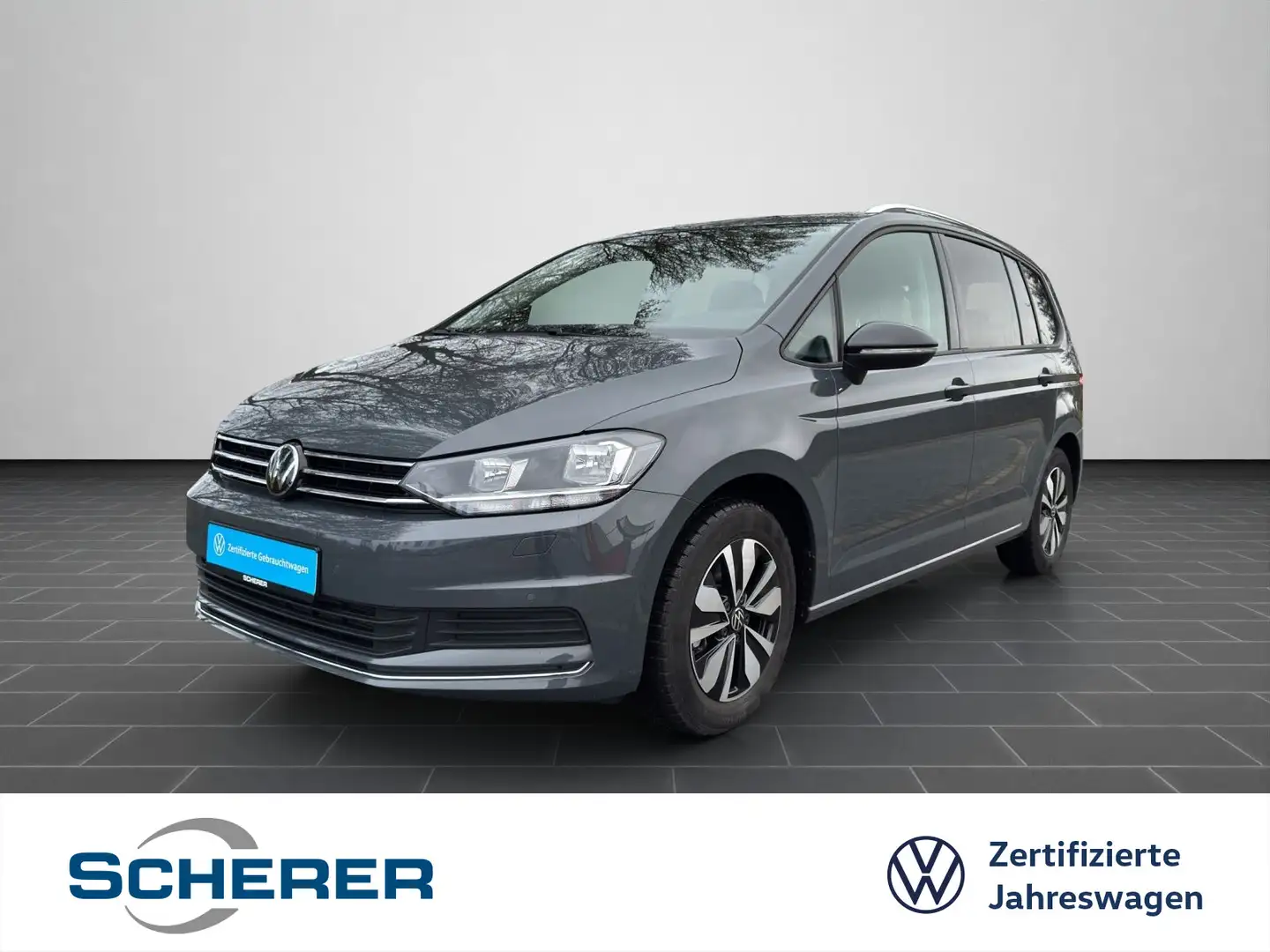 Volkswagen Touran GOAL 1.5 TSI 7-Sitzer NAVI RFK ACC EPH Gris - 1