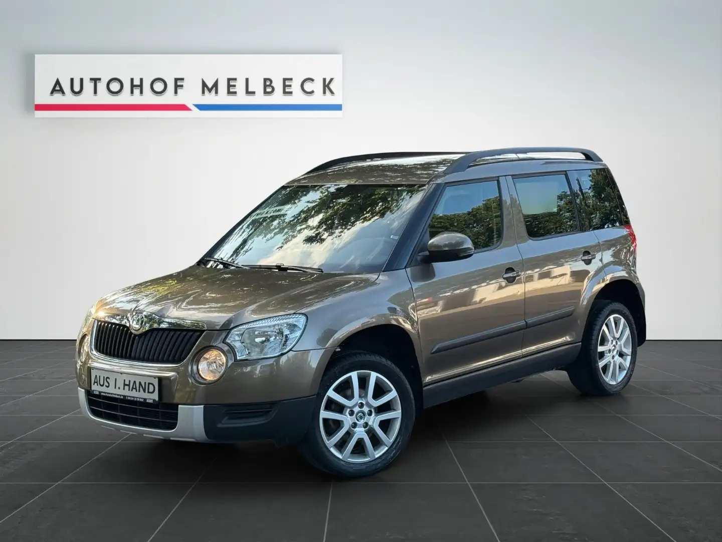 Skoda Yeti Ambition Plus Edition *1.HAND*S-HEFT*KLIMA* Brun - 1