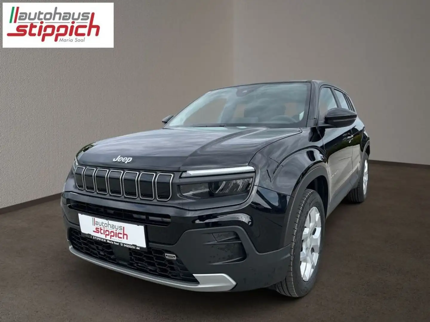 Jeep Avenger 1,2 e-DCT6 Altitude Mild-Hybrid Zwart - 1
