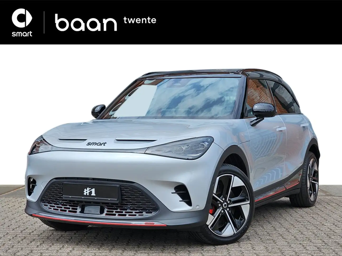 smart #1 BRABUS | 428 Pk | Panoramadak | Beats Audio | Adap Silver - 1