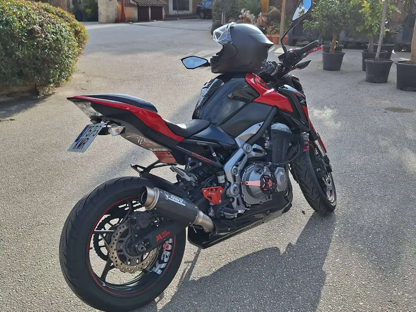 Kawasaki 900 Z E Rouge - 2