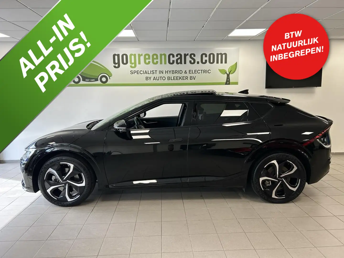 Kia EV6 GT-Line 77.4 kWh | Pano | 360 | Meridian Zwart - 1