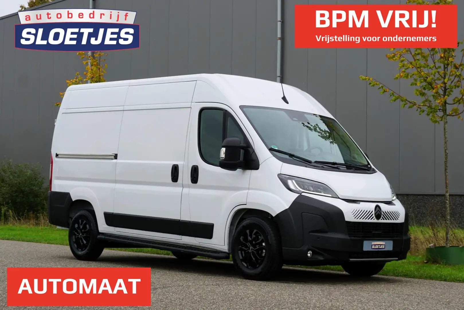 Citroen Jumper 2.2 BlueHDi 140 S&S L2H2 3.5t Automaat |Full-Optio Blanc - 1