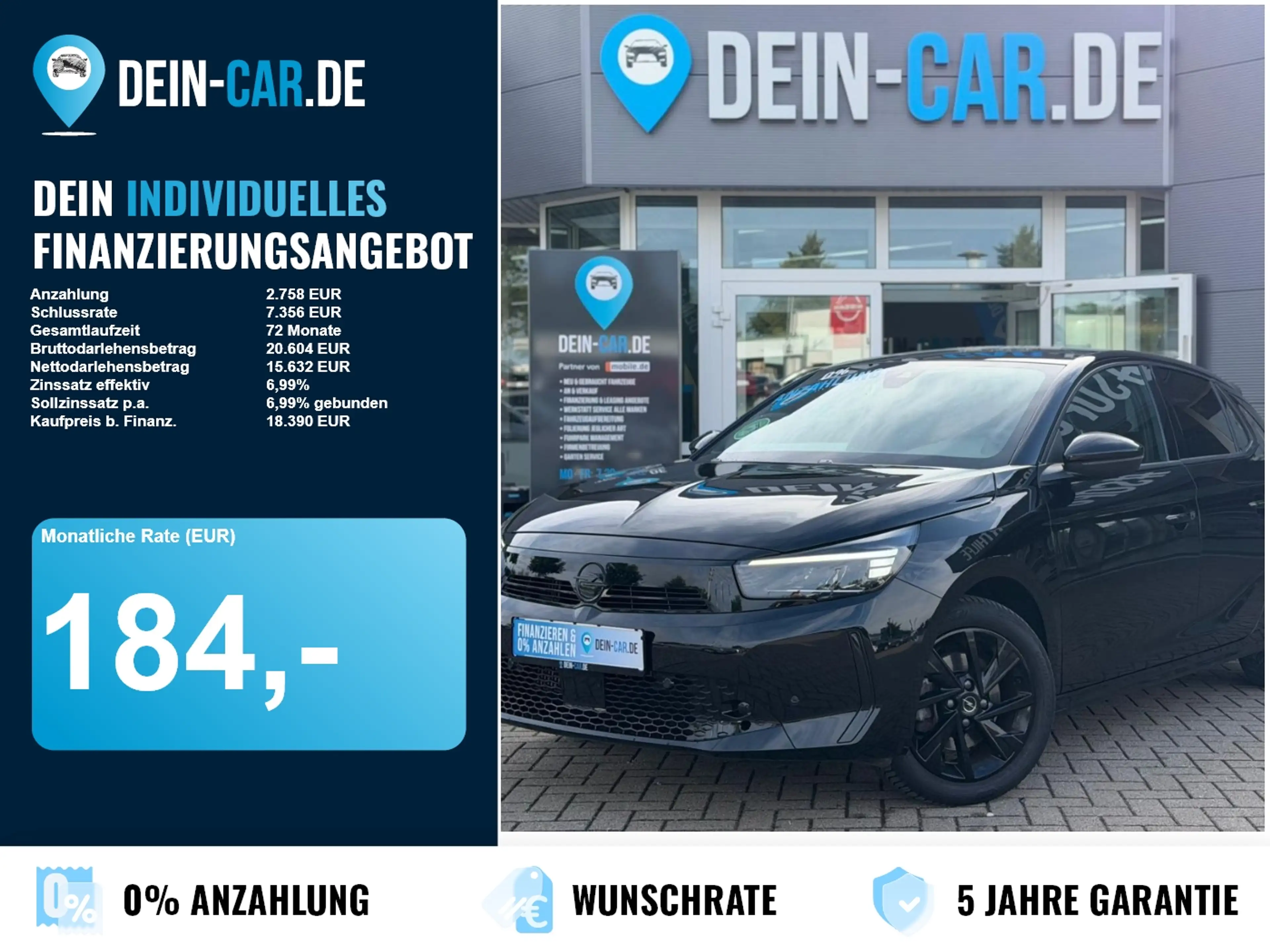Opel Corsa LED Navi PDC SHZ SpurW Facelift Kam. LM