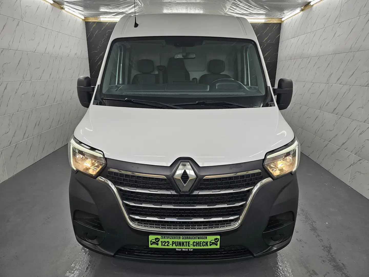 Renault Master L2H2 AHK 3,5 T+Kamera+Temp+Klima+USB+BT Weiß - 2