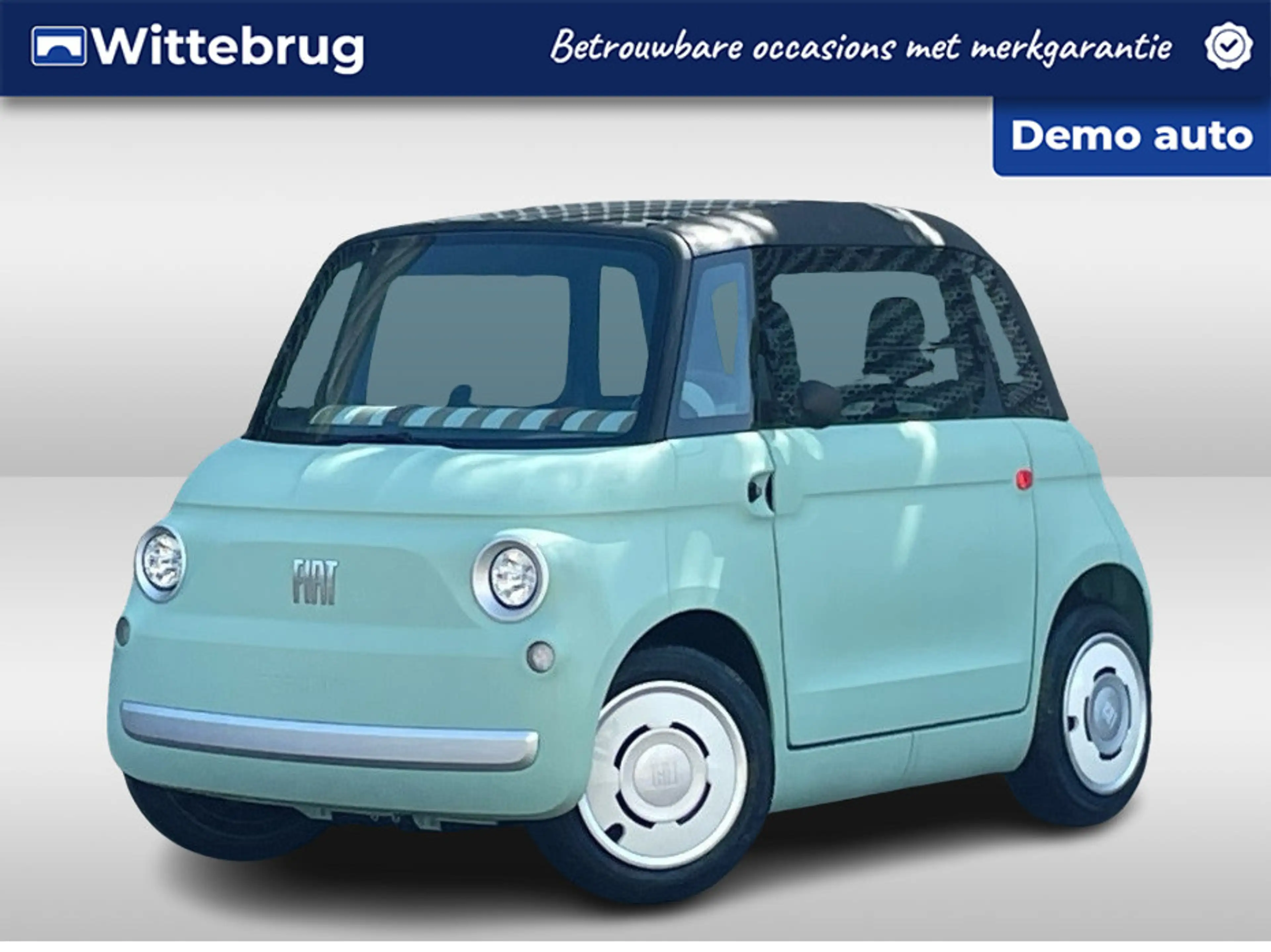 Fiat Topolino Brommobiel | Glazen Dak | Geen RBW Nodig | Direct