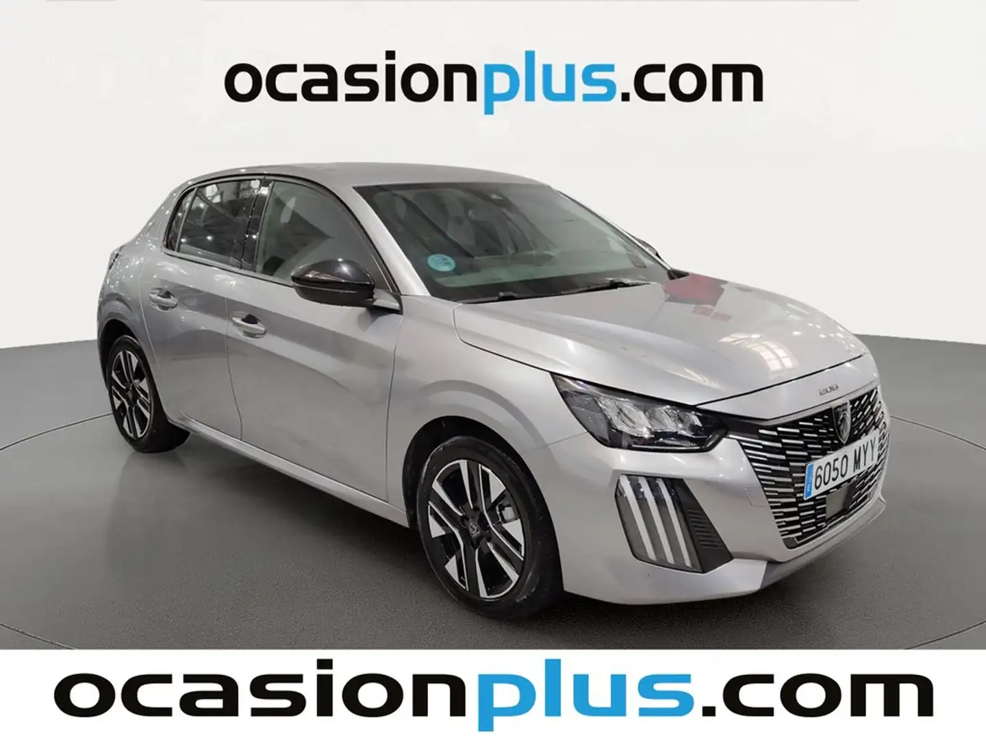 Peugeot 208 1.2 Puretech S&S Allure 100 Gris - 2