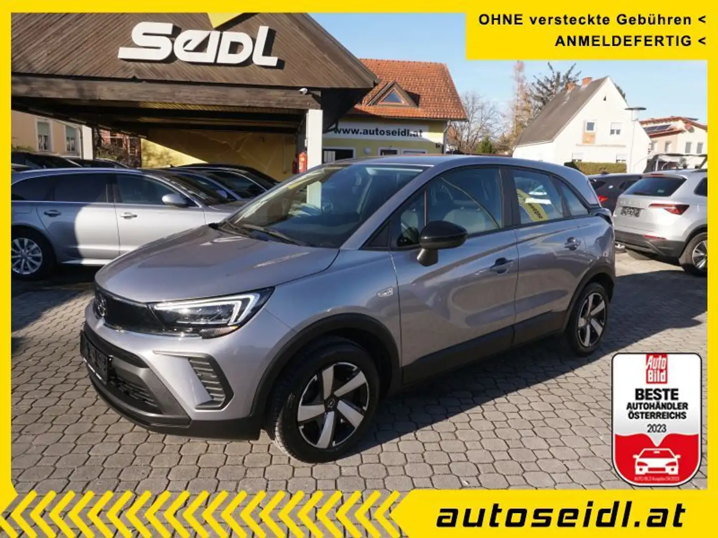Opel Crossland 1,2 Edition *LED+KAMERA* Grau - 1