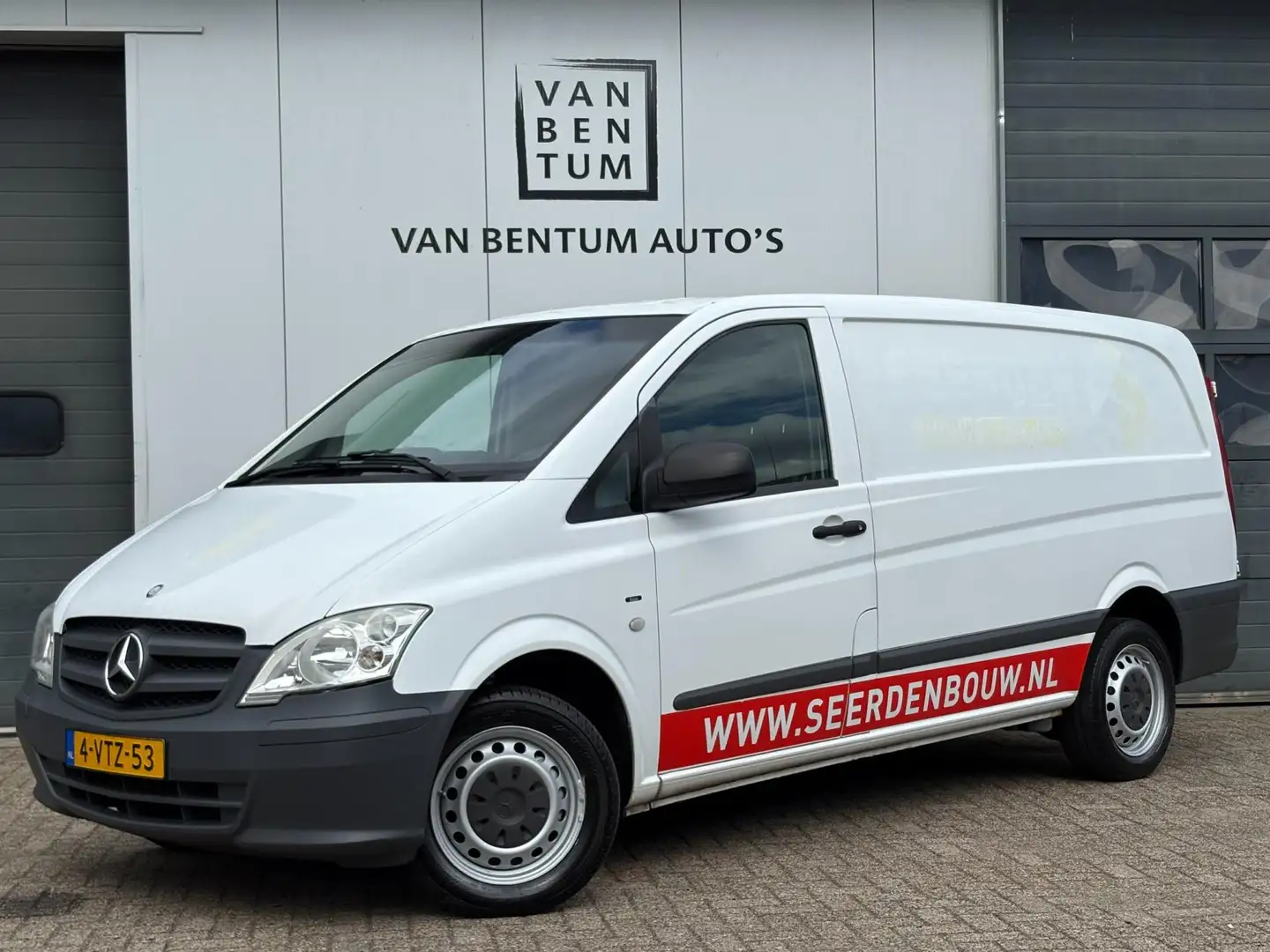 Mercedes-Benz Vito 113CDI 320 Lang Airco Camera Trekhaak Blanc - 1