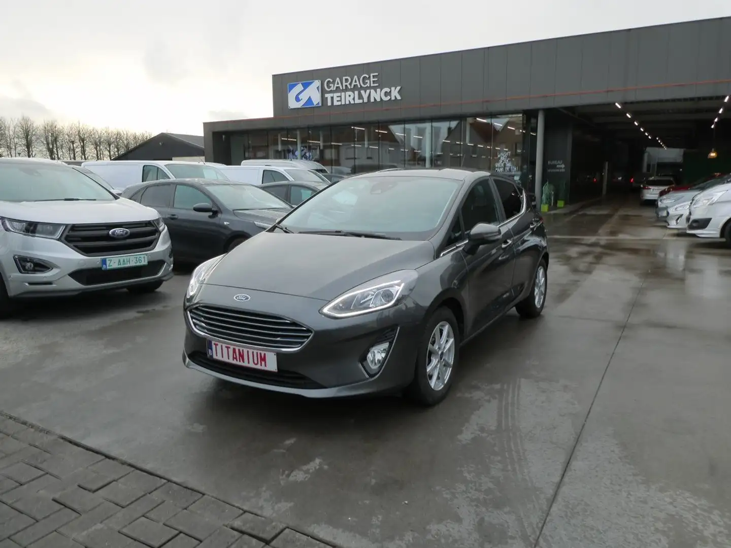 Ford Fiesta 1.0 i ecoboost 100pk Titanium Luxe 5d '21 (58541) Gris - 1