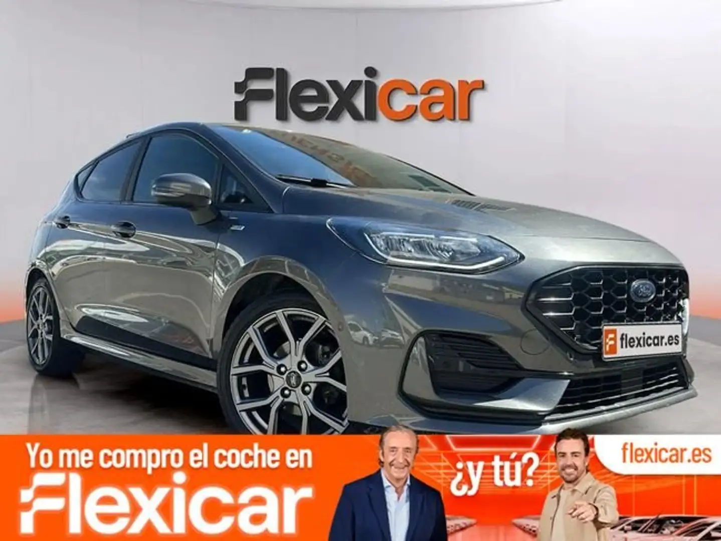 Ford Fiesta 1.0 EcoBoost MHEV 92kW(125CV) Active 5p Gris - 1