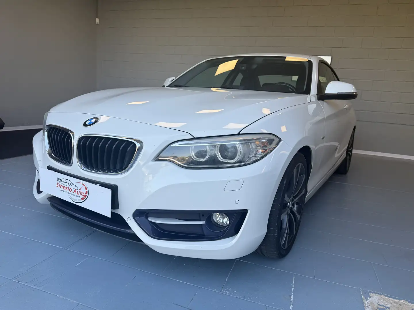 BMW 220 220d Coupe Sport 184cv Bílá - 1