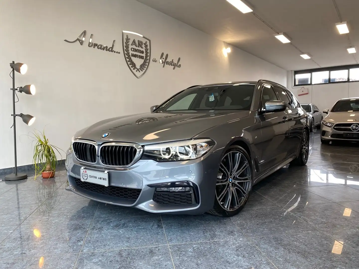 BMW 518 518d Touring Msport M-Sport Stupenda Tagliandi Ful Grau - 1