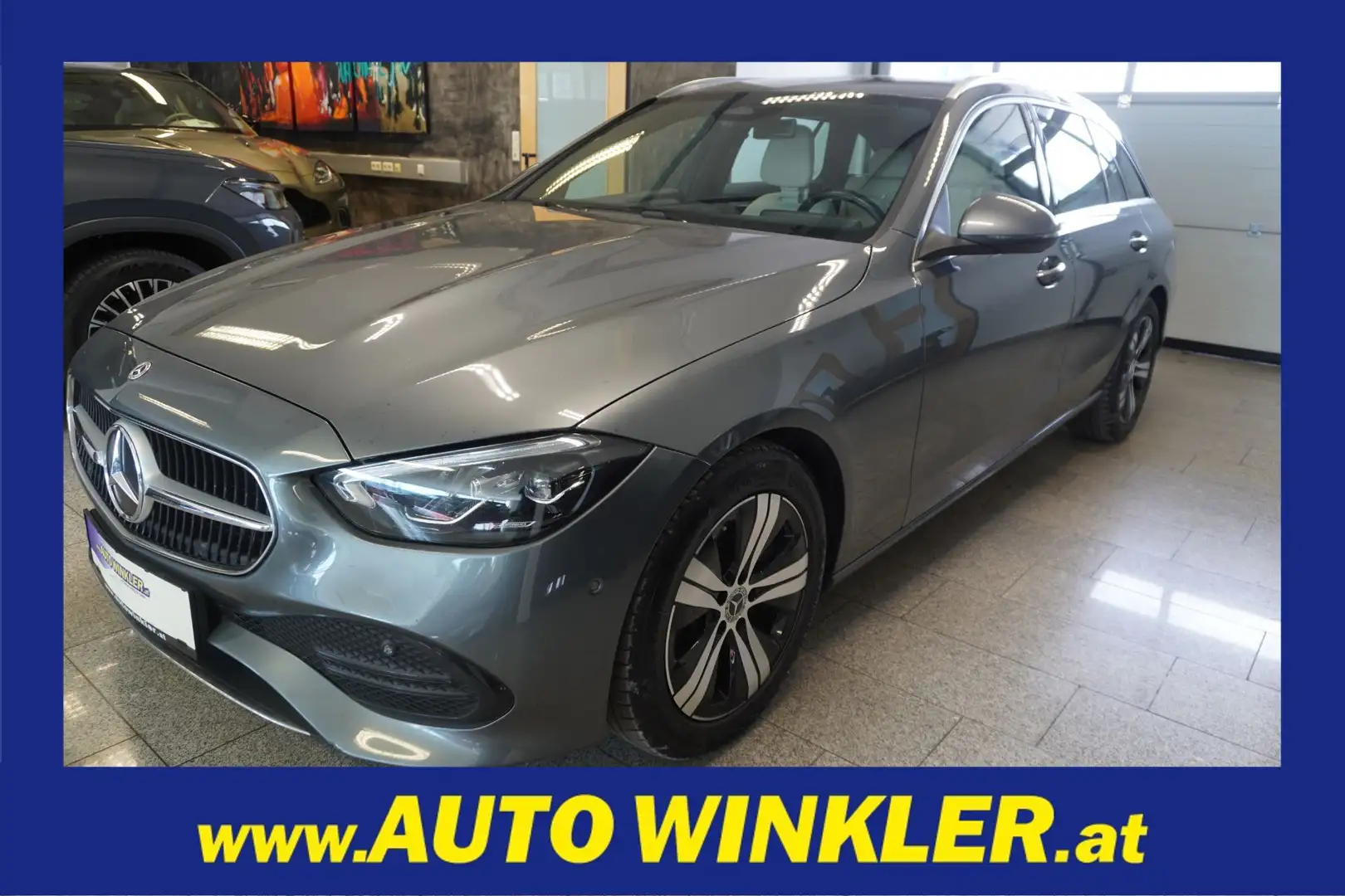 Mercedes-Benz C 200 d T Aut. Virtual/Kamera/Navi/Leder/LED Grau - 1