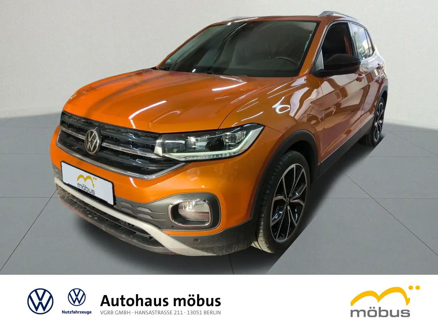 Volkswagen T-Cross 1.5 TSI Style*KLIMA*RFK*NAVI*LED*MFL* Orange - 2