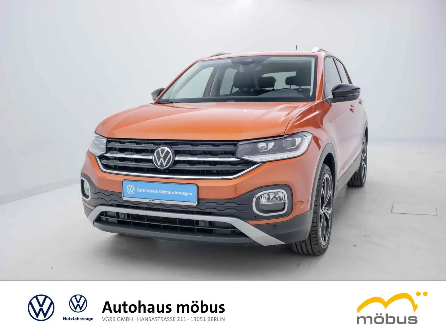 Volkswagen T-Cross 1.5 TSI Style*KLIMA*RFK*NAVI*LED*MFL* Orange - 2