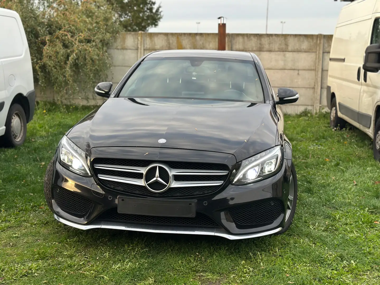Mercedes-Benz C 180 C 180 (BlueTEC) d AMG Line Motor Maakt Lawaai ! Zwart - 2