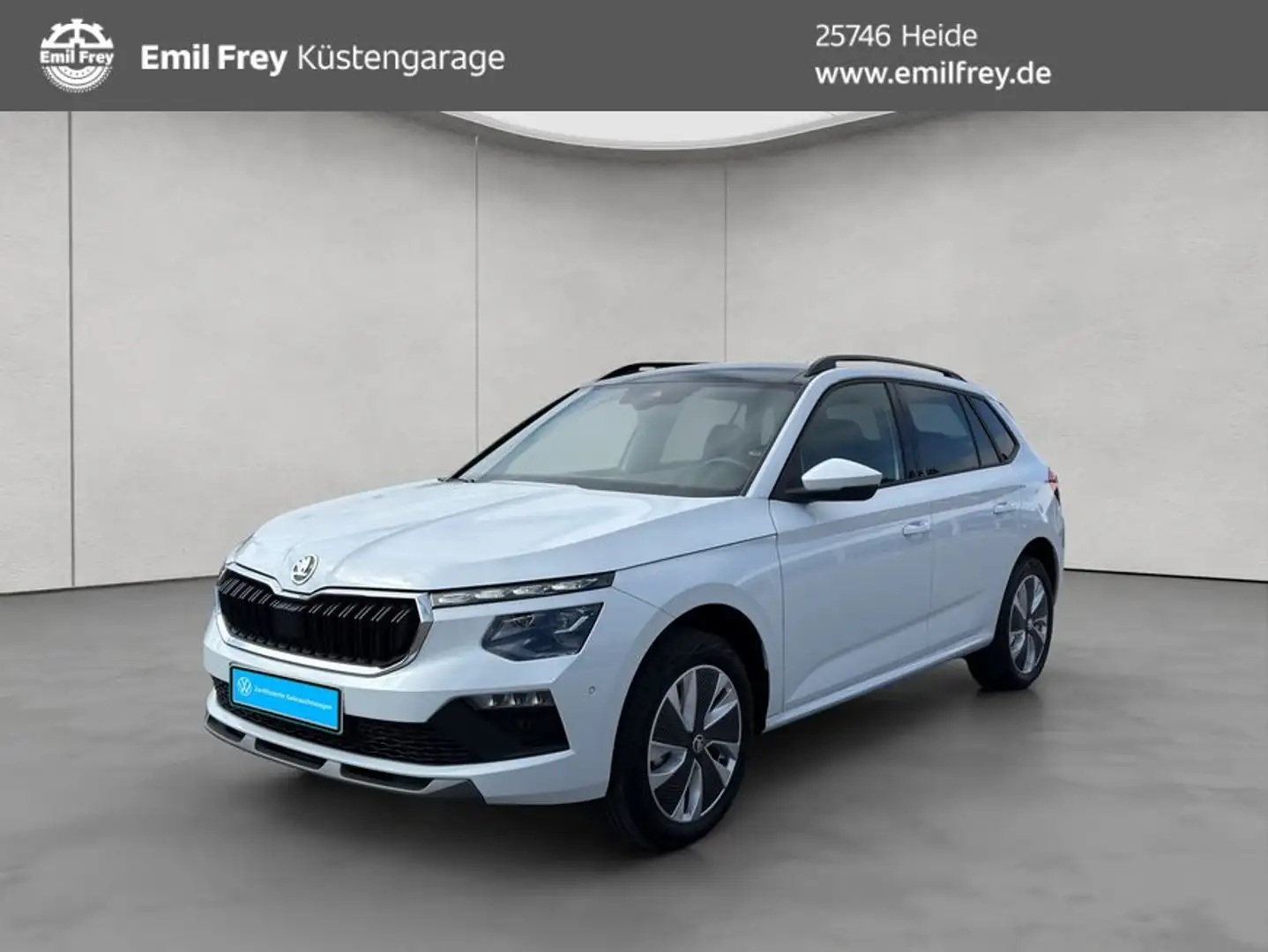 Skoda Kamiq Selection 1.5 TSI 150PS DSG SHZ RFK KLIMA Weiß - 1