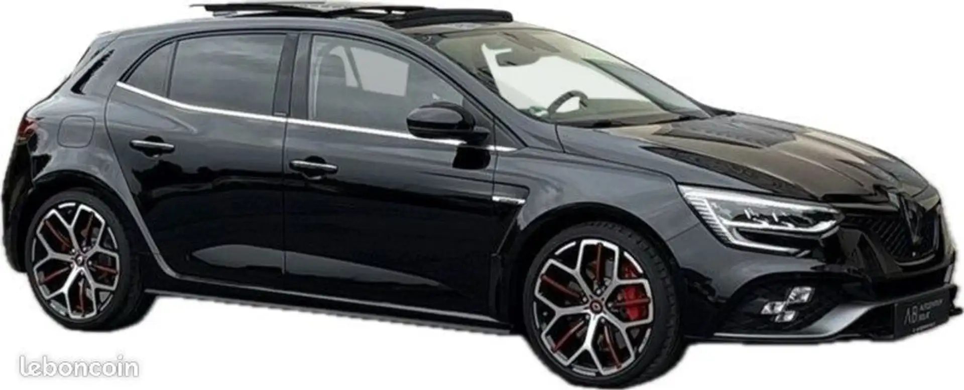 Renault Megane iv 1.8 tce 300 rs trophy pano Noir - 1