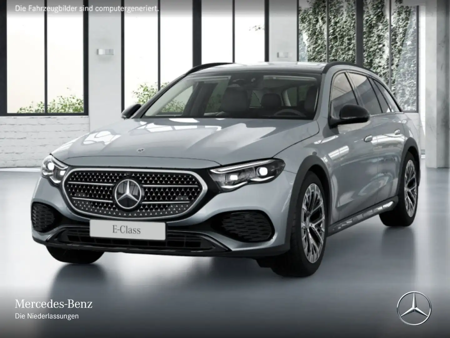 Mercedes-Benz E 450 d T 4M Avantgarde 360° Airmat Pano Distr. 9G Silber - 2