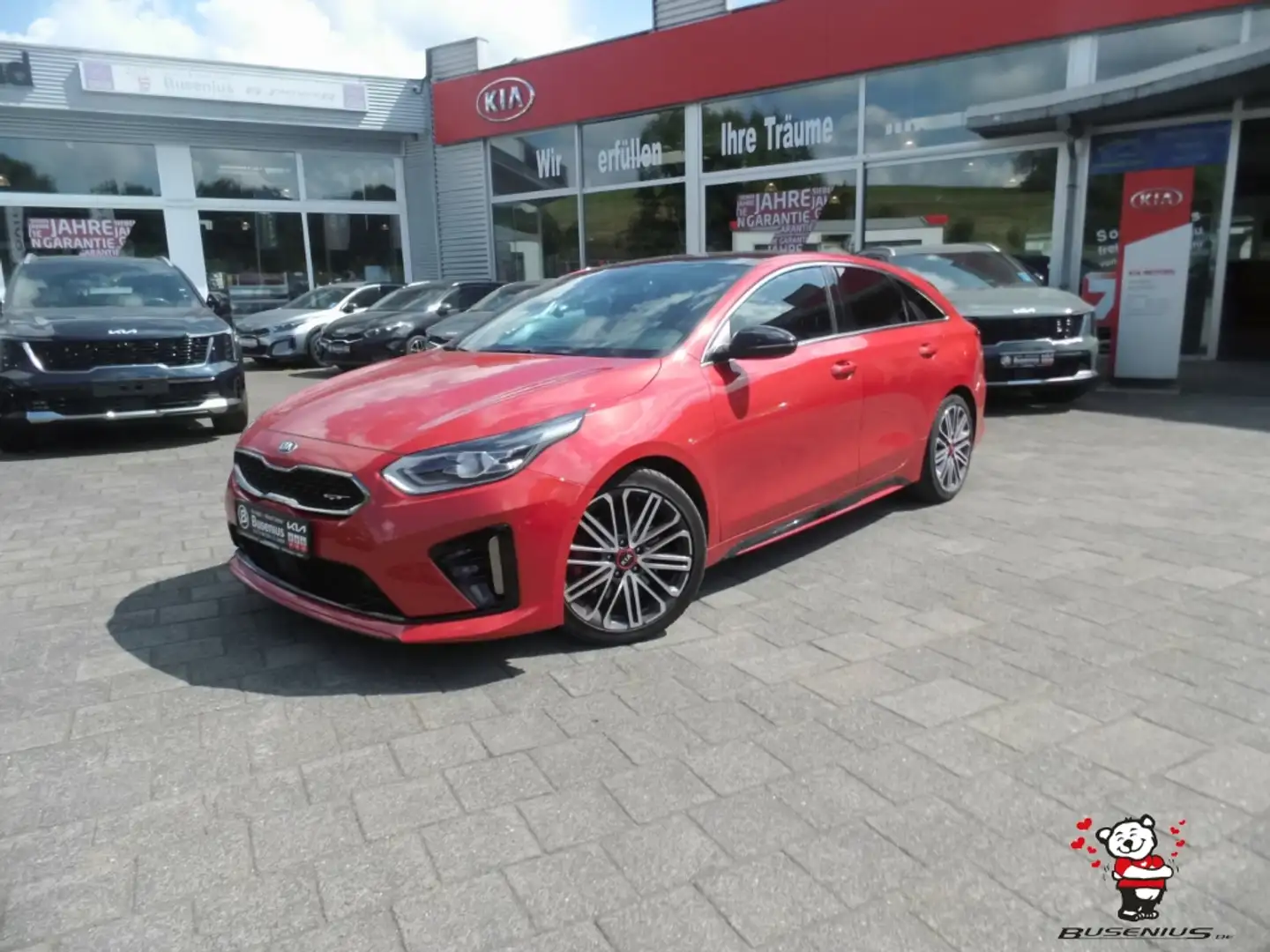 Kia ProCeed / pro_cee'd 1.6 T-GDI DCT GT+Pano+Navi+Kom+ACC Rot - 2