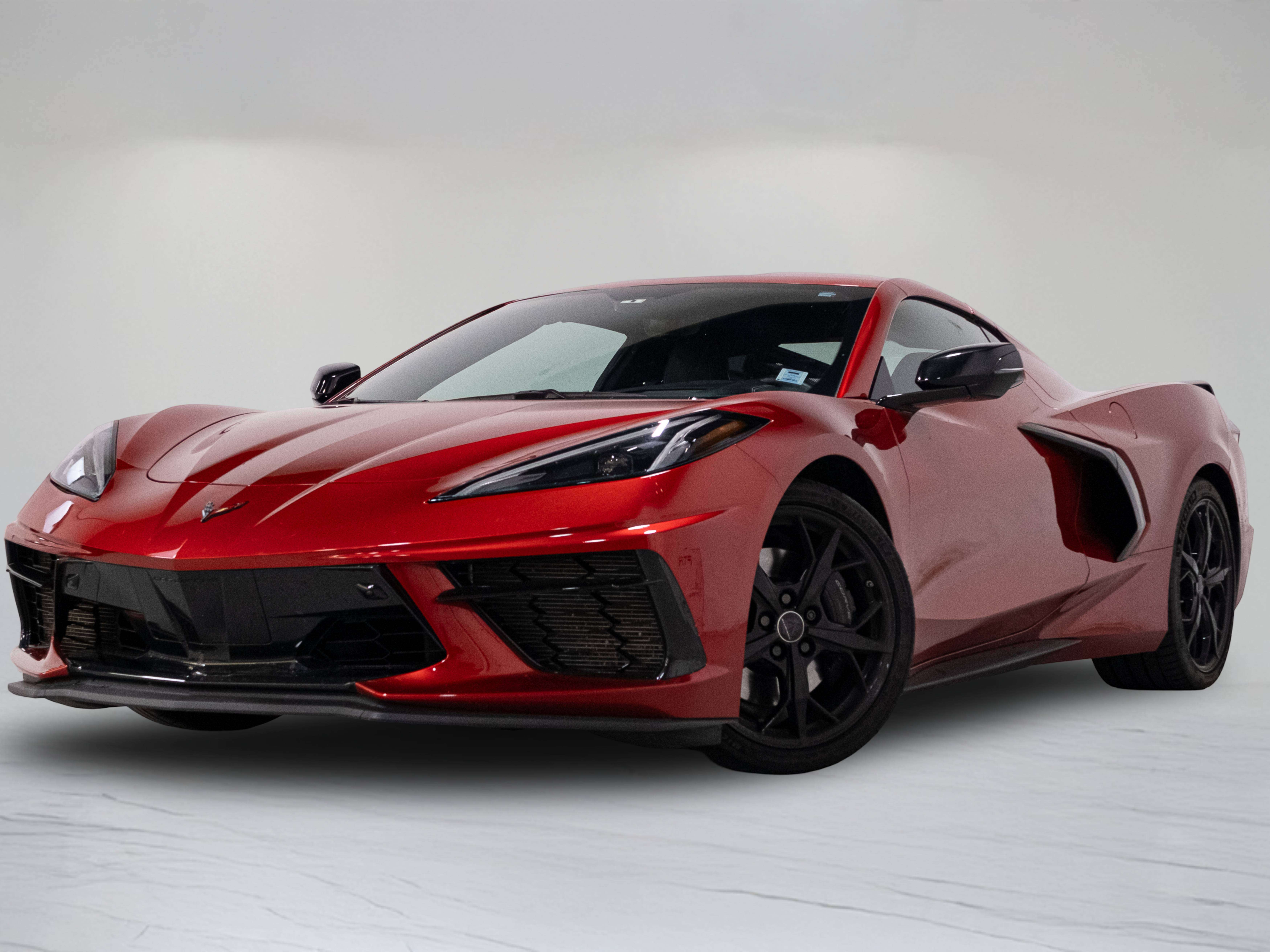 Red 2021 Chevrolet Corvette Coupe Rear-Wheel Drive 8-Speed Automatic
