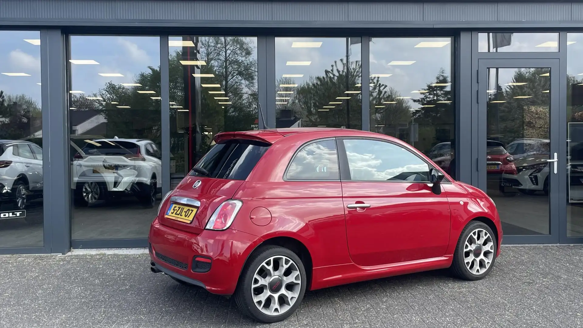 Fiat 500 0.9 TwinAir Turbo 500S | Climate Control | Xenon Rouge - 2