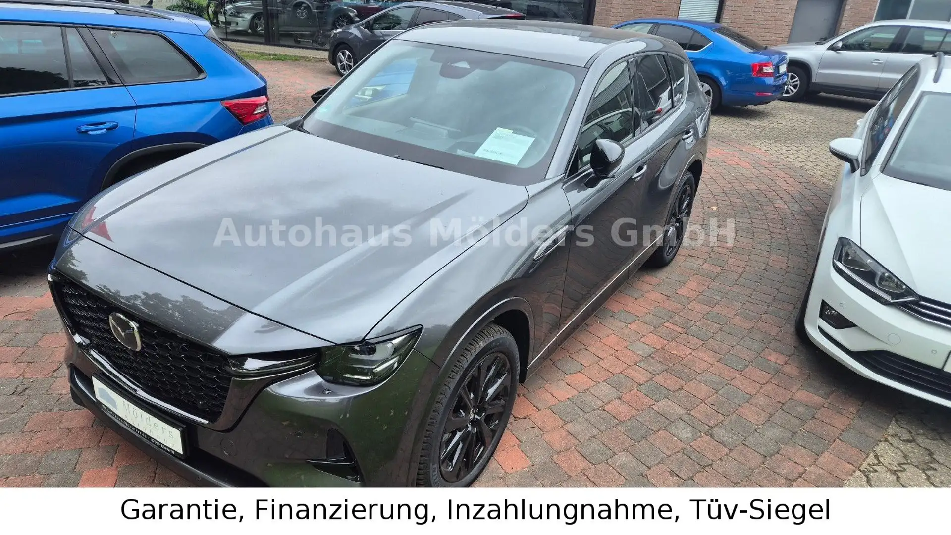 Mazda CX-60 Homura plus AWD*Garantie*Navi*449€ mtl. Grijs - 1