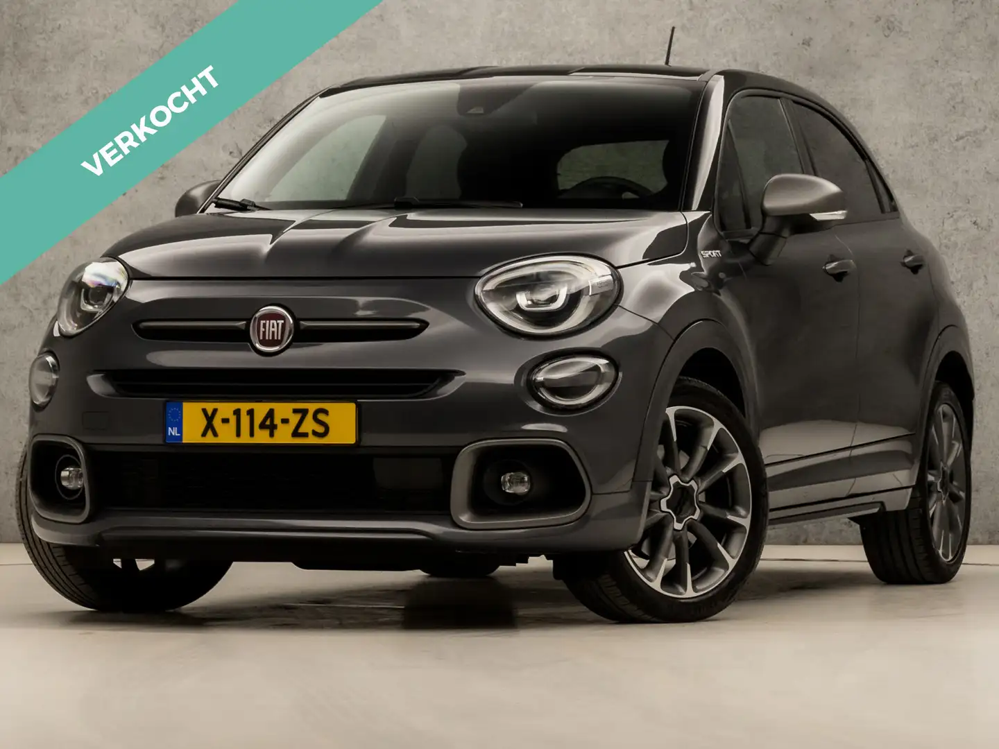 Fiat 500X 1.3 GSE Sport 150Pk Automaat (APPLE CARPLAY, GROOT Gri - 1
