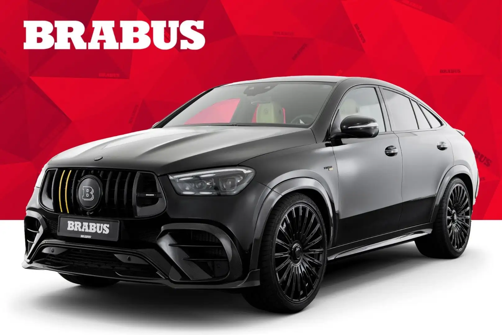 Mercedes-Benz GLE 63 AMG BRABUS 900 auf Basis Mercedes-AMG GLE 63 S Coupé Чёрный - 1