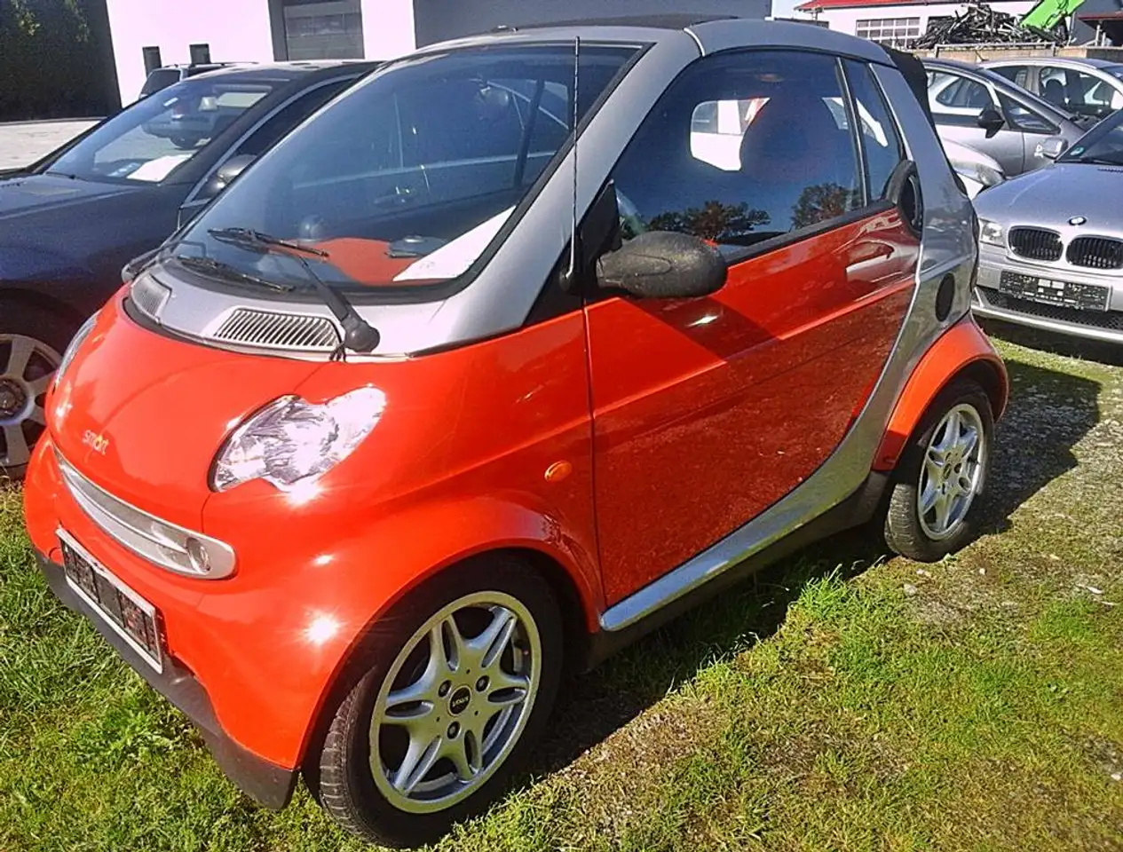 smart city-coupé/city-cabrio Automatik Cabrio/ TÜV neu/1.Hand /AT 30tkm/ZV+Klima+Alu, foto 1