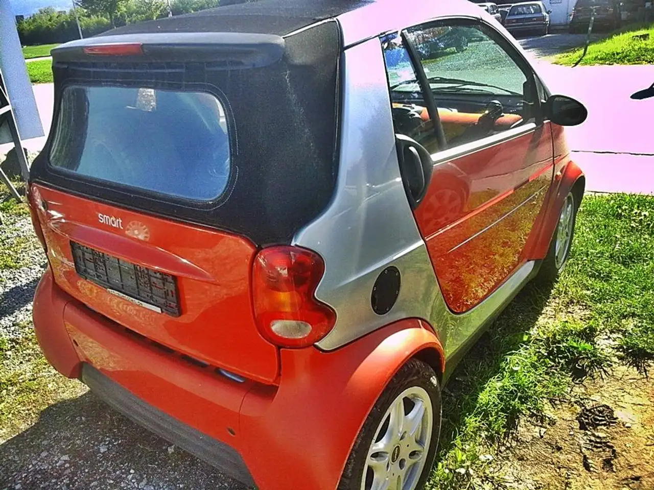 smart city-coupé/city-cabrio Automatik Cabrio/ TÜV neu/1.Hand /AT 30tkm/ZV+Klima+Alu, foto 7
