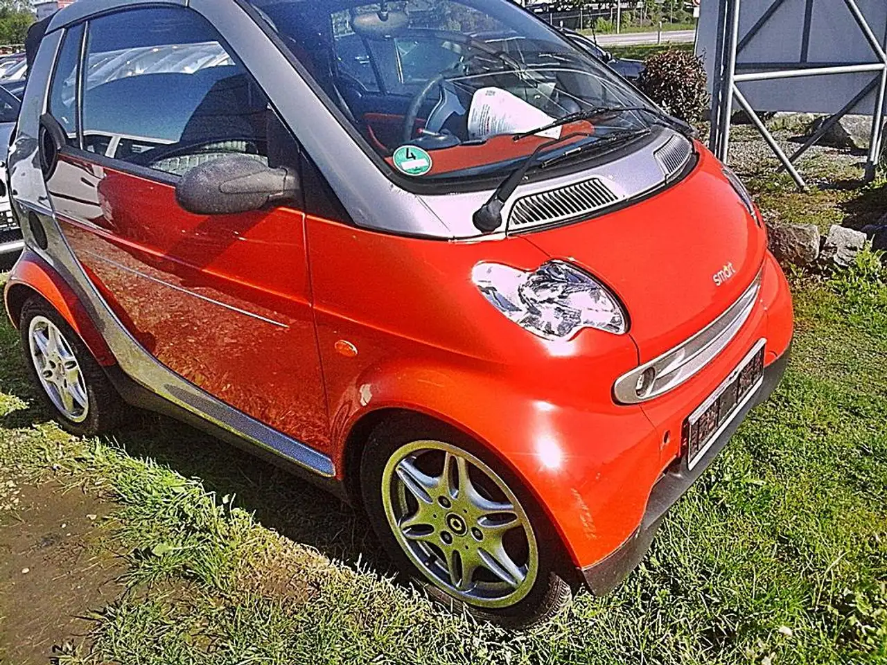 smart city-coupé/city-cabrio Automatik Cabrio/ TÜV neu/1.Hand /AT 30tkm/ZV+Klima+Alu, foto 4