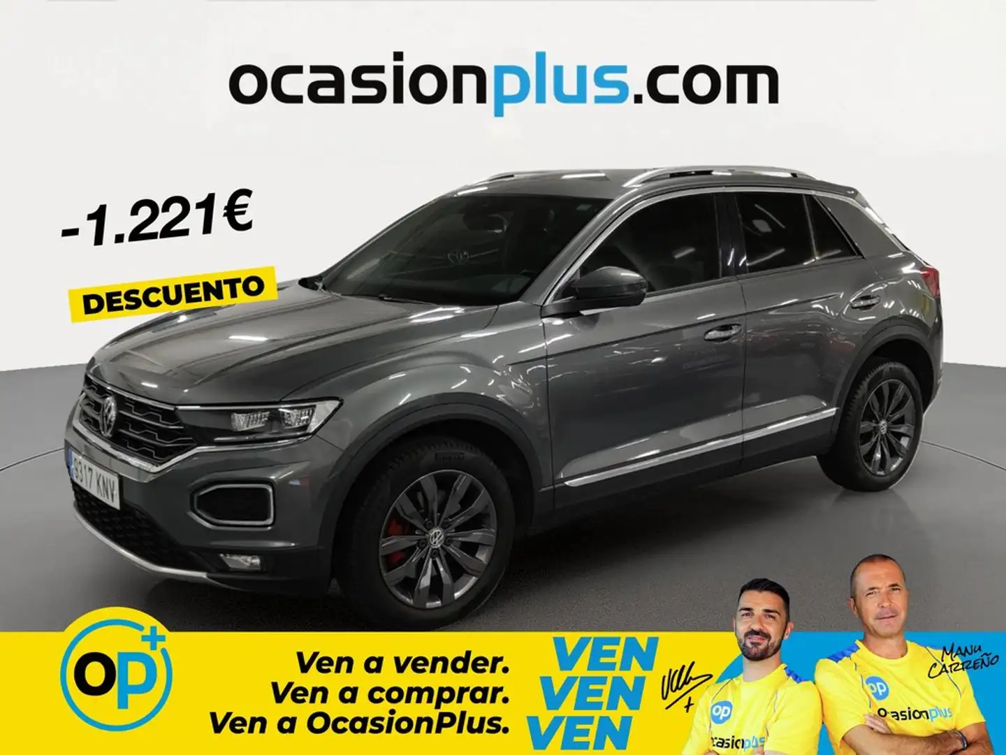 Volkswagen T-Roc 1.5 TSI Sport DSG7 Gris - 1