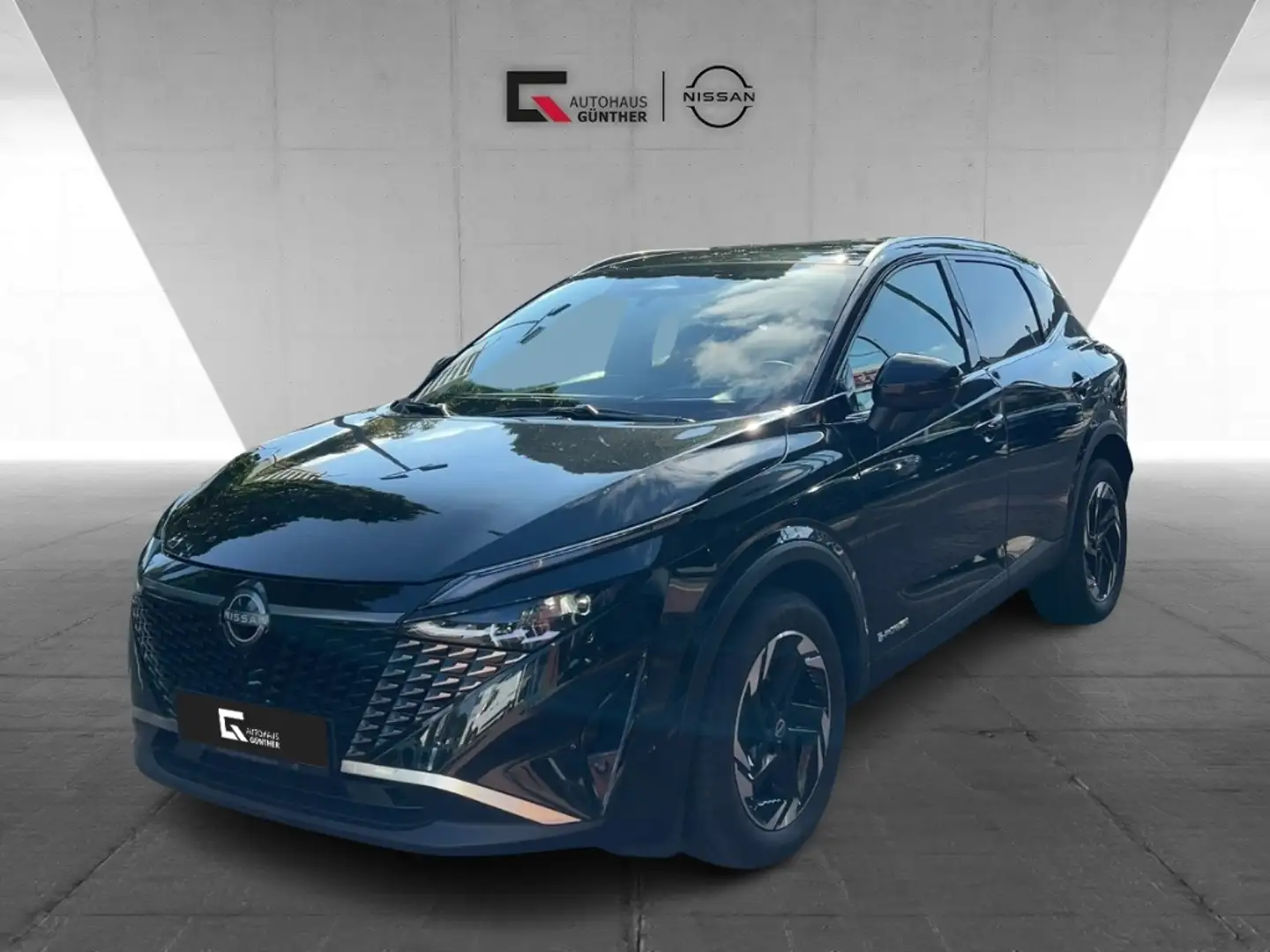 Nissan Qashqai N-CONNECTA Autom. Winter/PGD/HUD/360°/ e-POWER Schwarz - 1