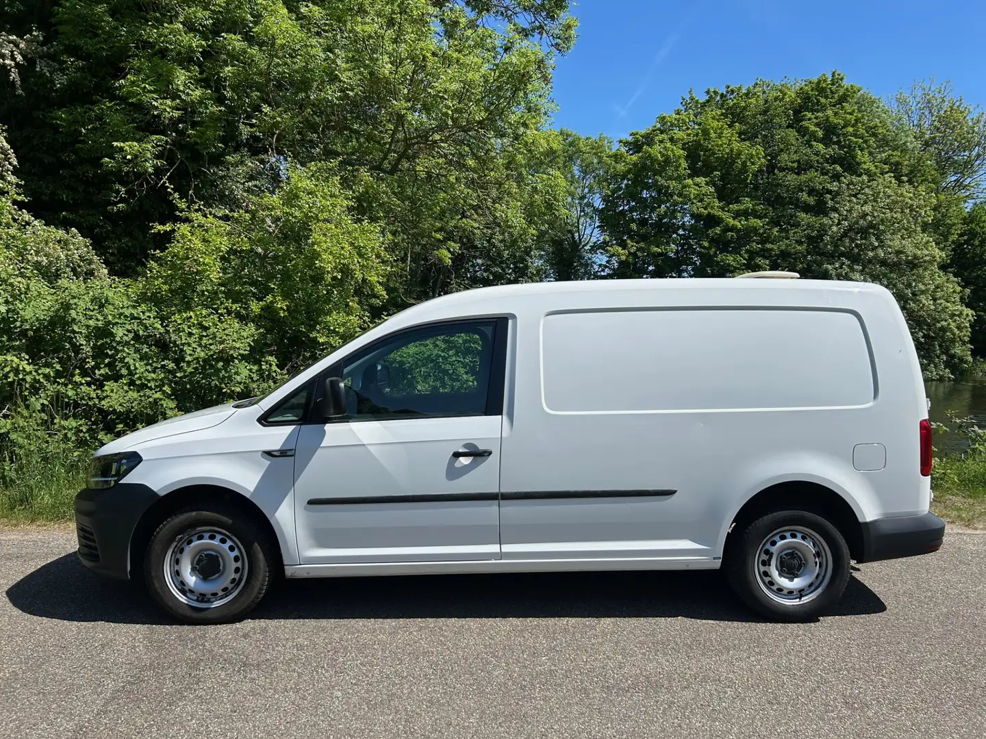 Volkswagen Caddy 2.0 TDI L2H1 BMT Maxi Trendline BTW Blanc - 2