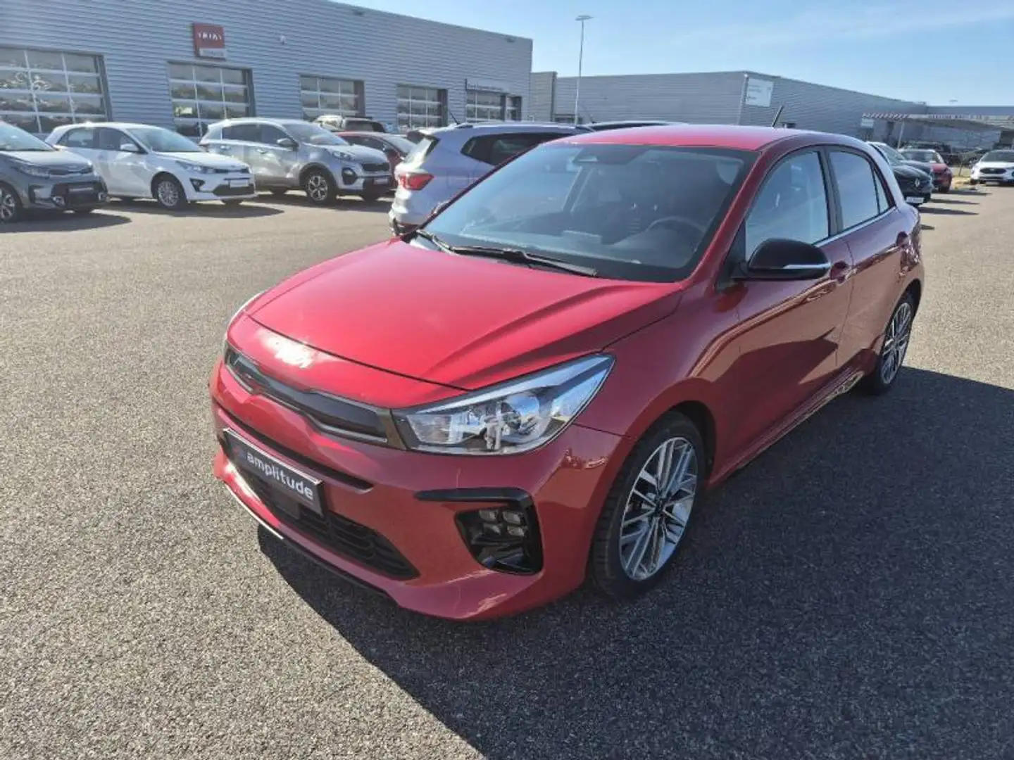 Kia Rio 1.0 T-GDI 120ch MHEV GT-Line DCT7 Rouge - 1