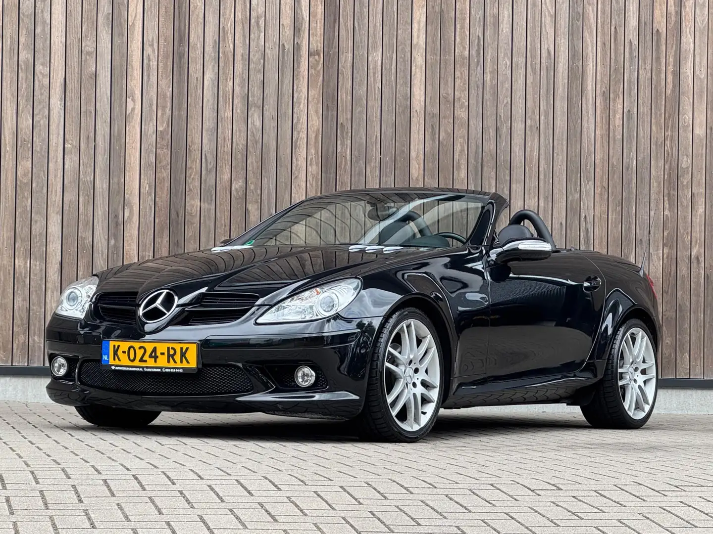 Mercedes-Benz SLK 200 K. |AMG-Styling|Automaat| Zwart - 2