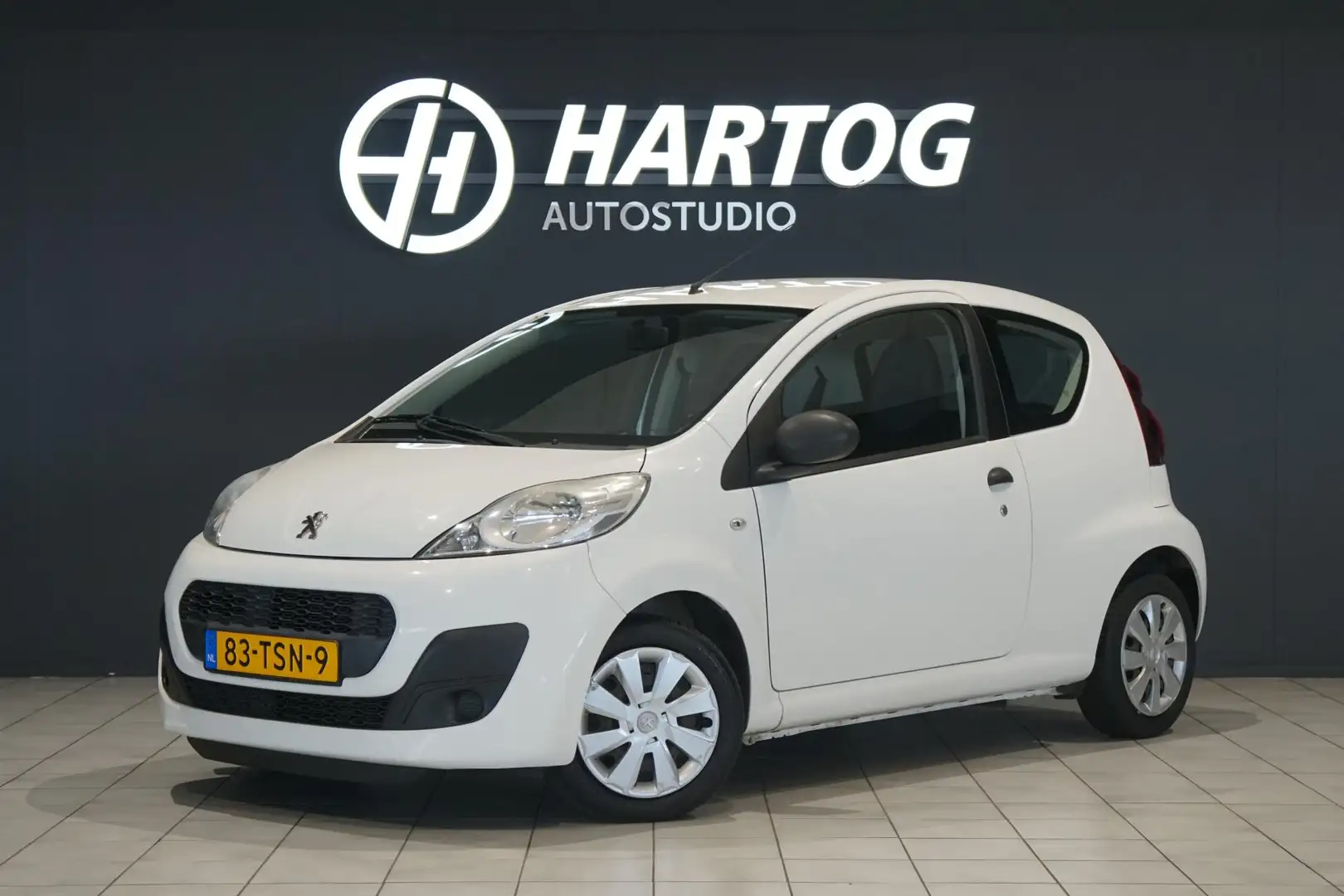 Peugeot 107 1.0 3-DEURS + AIRCO Wit - 1