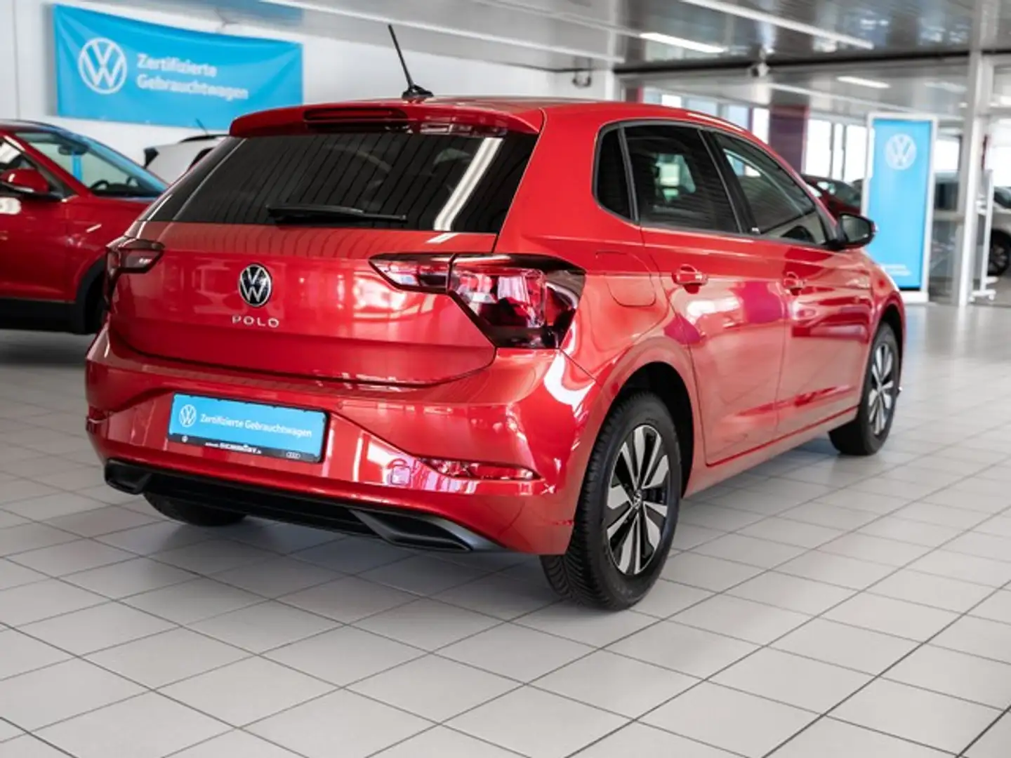 Volkswagen Polo 1,0 Move Alu AppConnect Sitzheiz. Parkpilot Rot - 2