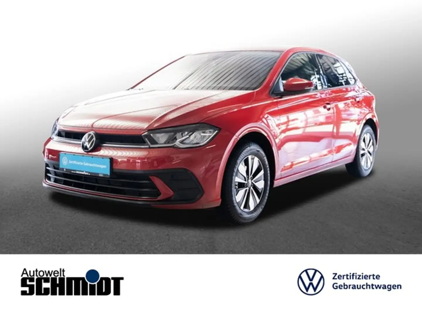 Volkswagen Polo 1,0 Move Alu AppConnect Sitzheiz. Parkpilot Rot - 1