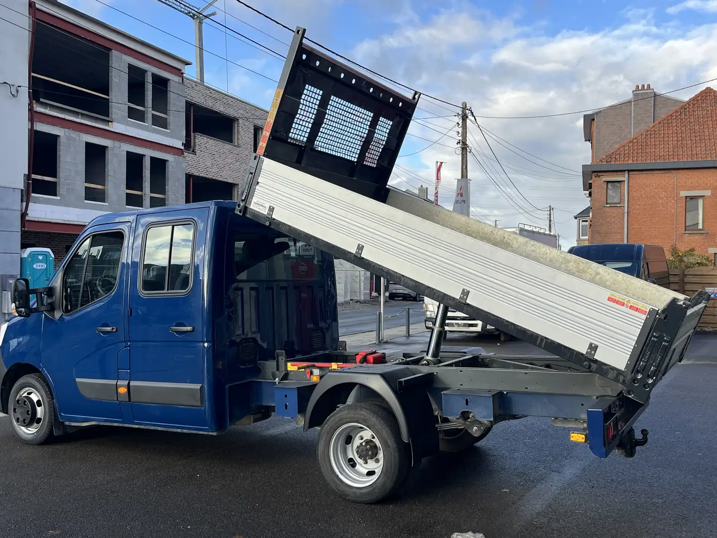 Renault Master Double cabine BENNE BASCULANTE ** 53.000 Km ** Blau - 2