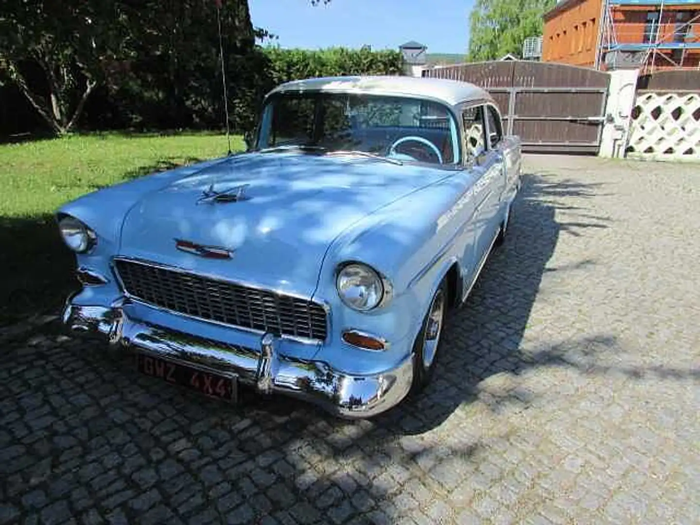 Chevrolet Bel Air Restomod 5.7 L V8 mit Automatikgetriebe Two Door C plava - 1
